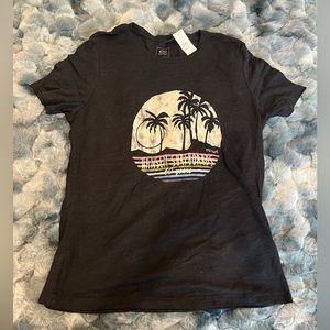 Black Hansens surf boards T-shirt.